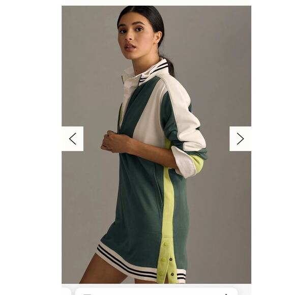 Daily Practice Dress Anthropologie Go The Distance Colorblock Small Petite NWT - Picture 10 of 10